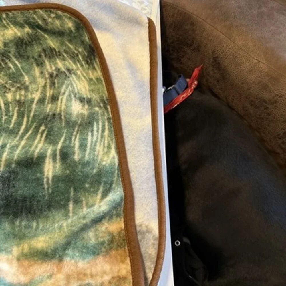 Running Horses Lap Throw Blanket 38”x59” Soft Fleece Equestrian Western Cowboy